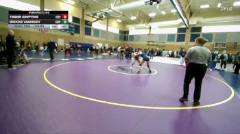 140lbs Cons. Round 3 - Timber Griffiths, Stevenson (Girls) vs Brooke Vandehey, Glacier Peak (Girls)