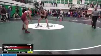 145 lbs Cons. Round 1 - Mckell Merritt, Star Valley vs Jack Van Norman, Powell
