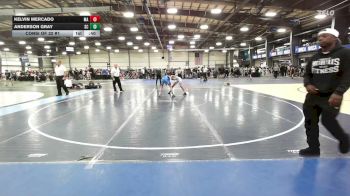 95 lbs Consi Of 32 #1 - Kelvin Mercado, MA vs Anderson Gray, SC