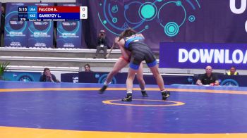 50 kg 1/4 Final - Anaya Jean Marie FALCON, United States vs Laura Ganikyzy, Kazakhstan