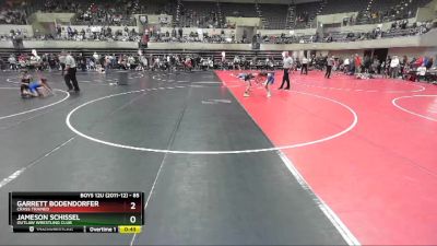 75 lbs Cons. Round 1 - Bo Rooney, Outlaw Wrestling Club vs Jacob Hilke, Princeton Wrestling Club