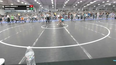 132 lbs Rr Rnd 1 - Janiya Orihuela, OBWC Superheros Themyscira - HSG vs Xinqi Zheng, MetroWest United Teal - HSG