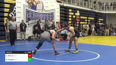 215 lbs Consy 5 - Ayden Morris, Parkersburg South-WV vs Aiden Buggey, North Allegheny