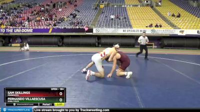 184 lbs Round 4 - Sam Skillings, Minnesota vs Fernando Villaescusa, Iowa State