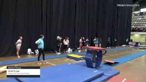 Ariel Kruse - Women's Group, Power and Grace Gymnastics - 2021 Women's Xcel Region 4 Championships