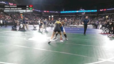 145 lbs Round Of 32 - Perla Villegas, San Fernando (LA) vs Abigail English-Reed, Will C. Wood (SJ)