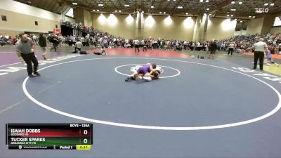 126A Quarterfinal - Isaiah Dobbs, Goddard HS vs Tucker Sparks, Arkansas City HS