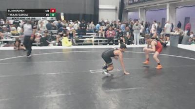 110 lbs Champ. Rd Of 64 - Eli Boucher, Greater Heights Wrestling vs Isaac Garcia, Weigh-in Club