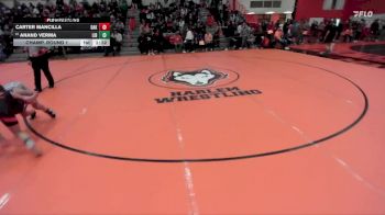 106 lbs Champ. Round 1 - Anand Verma, LIBERTYVILLE vs Carter Mancilla, DAKOTA