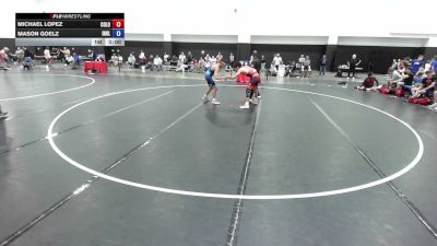 144 lbs Michael Lopez, Team Colorado FS vs Mason Goelz, Team Indiana Blue