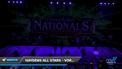 Haydens All Stars - Vortex [2022 L3 Senior - D2 Day 3] 2022 CANAM Myrtle Beach Grand Nationals