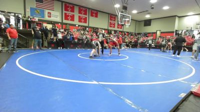 155 lbs Round Of 16 - Annix Smith, Kiefer High School vs Rowan Vaughn, McAlester