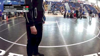 113 Gold Quarterfinal - Jayme Jones, Camden vs Kenneth Placer, Southwest Miami