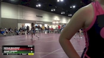 140 lbs Round 1 (16 Team) - Andelyn Cabalka, Iowa SO FLUFFY vs Payton Temple, Charlie`s Angels-IL Pnk