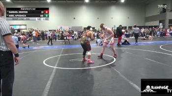 235 lbs Cons. Round 2 - Abel Apodaca, Oakley vs Samuel Denton, Caney Valley