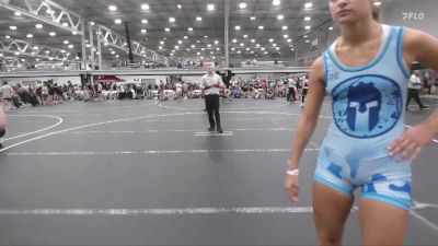 102 lbs Round 5 (6 Team) - Evelyn Pittman, Central Pennies Grit vs Charlie Howard, Empire Girls WC