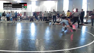 141 lbs Semifinal - Dario Lemus, Maryland vs Luke Simcox, North Carolina
