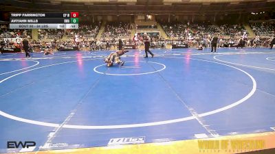 84 lbs Consolation - Tripp Farrington, CP Wrestling vs Aviyahn Mills, Roundtree Wrestling Academy