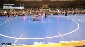 84 lbs Consolation - Tripp Farrington, CP Wrestling vs Aviyahn Mills, Roundtree Wrestling Academy