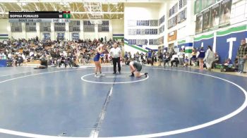 130 lbs Cons. Round 2 - Khyla Adams, Scripps Ranch vs Abby Quiros, Bonita Vista