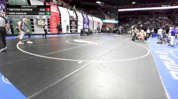 165 Class 2 lbs Cons. Round 3 - Tre`vyon Chatman, STEAM Academy vs Luke Cahalan, Kirksville
