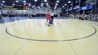 100 lbs Round Of 32 - Eli Oberheim, PA vs Anthony Catalano, CT