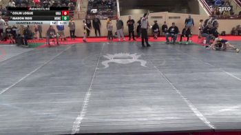 80_B lbs Quarterfinal - Colin Logue, Great Valley vs Mason Reis, Muncy