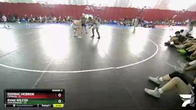 215 lbs Round 2 (16 Team) - Evan Wilcox, Lena/Bonduel vs Dominic McBride, Cameron