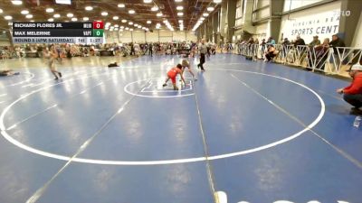 88 lbs Round 5 (4pm Saturday) - Richard Flores Jr., Mile High vs Max Melerine, VA. Patriots