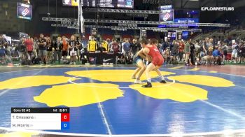 120 lbs Cons 32 #2 - Tyler Driessens, Illinois vs Matthew Morris, New York