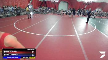 78 lbs Quarterfinal - Kai McDonald, IA vs Isabella Serna, IL