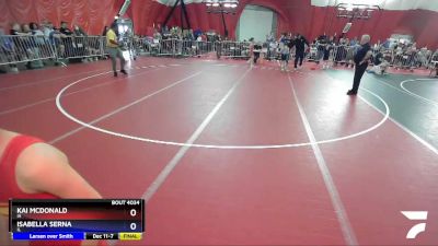 78 lbs Quarterfinal - Kai McDonald, IA vs Isabella Serna, IL