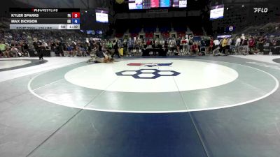 175 lbs Cons. Sub-rd Of 32 - Kyler Sparks, PA vs Max Dickson, OR