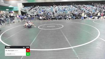 165 lbs Round Of 32 - Wyatt Hanssen, Wasatch vs Jacari Smith, Rio Rancho