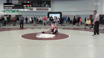 157 lbs Consi Of 16 #2 - Nathan Perry, Maryland - UNATT vs Laird Root, North Carolina