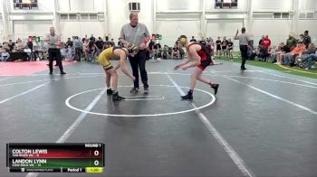 113 lbs Round 1 (10 Team) - Colton Lewis, Tar River WC vs Landon Lynn, Cow Rock WC