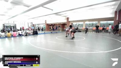 220 lbs Quarterfinal - Grayson Starrett, River City Wrestling LLC vs Andrew Brooks, None