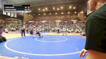 55 lbs Cons. Round 2 - Luke Fisher, Texarkana Wrestling Club vs August Dyson, Conway Wrestling Club