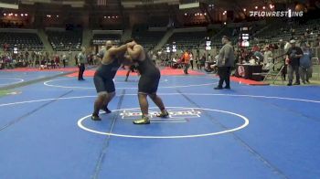 285 lbs 3rd Place - Brysen Sampson, Tulsa Rogers vs Sky Daniels, Nathan Hale