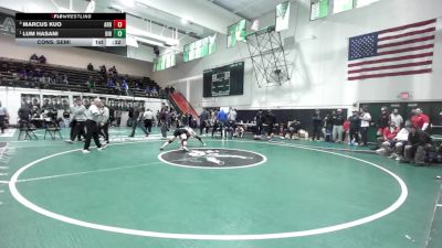 144 lbs Cons. Semi - Lum Hasani, Birmingham vs Marcus Kuo, Arroyo