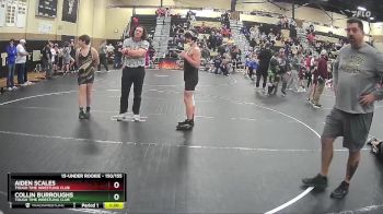 150/155 Round 3 - Collin Burroughs, Tough Time Wrestling Club vs Aiden Scales, Tough Time Wrestling Club