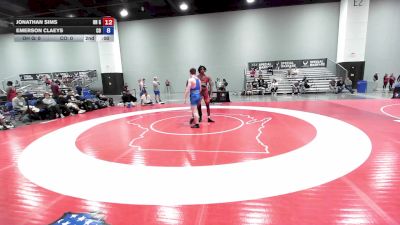 190 lbs Jonathan Sims, Ohio Gray vs Emerson Claeys, Colorado
