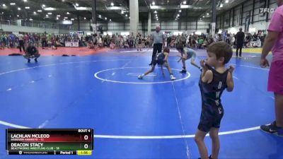 70 lbs Placement (4 Team) - Deacon Stacy, BEASTWORKS WRESTLING CLUB vs Lachlan McLeod, HANOVER HAWKEYE
