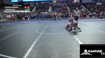 110 lbs Cons. Round 1 - Tristen Mast, Elk County vs Paxton Guernsey, Wellsville