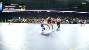D3-190 lbs Cons. Round 2 - Colton Goethals, Kingsley Area HS vs Justin Crozier, Ida