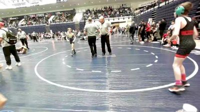 77 lbs Round 2 - Branden Eisenhour, Ride Out Wrestling Club vs Garrett Bacorn, Dog Pound