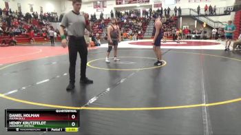 215 lbs Quarterfinal - Henry Krutzfeldt, Davenport Central vs Daniel Holman, Fulton (H.S.)