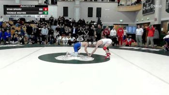 132 lbs Semifinal - Ryan Spahiu, Hingham vs Thomas Nguyen, Braintree