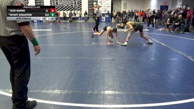 121 lbs Qtr-finals - JoJo Burke, St. Joseph Regional-NJ vs Wyatt Stauffer, Blair Academy-NJ
