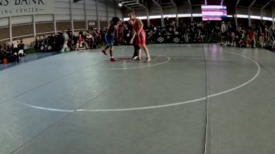 215 lbs 5th Place Match - Minh Bernier, California vs Ryan George, California